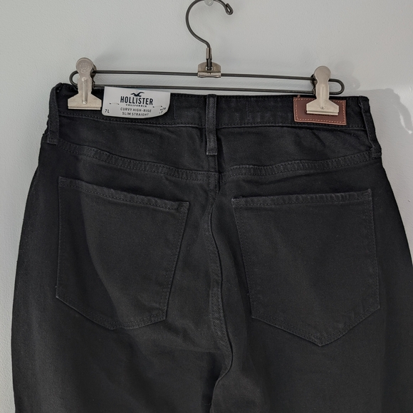 Hollister Women's Curvy High-rise Slim Straight Jeans ~ Size 7L 28x29 - Picture 8 of 8